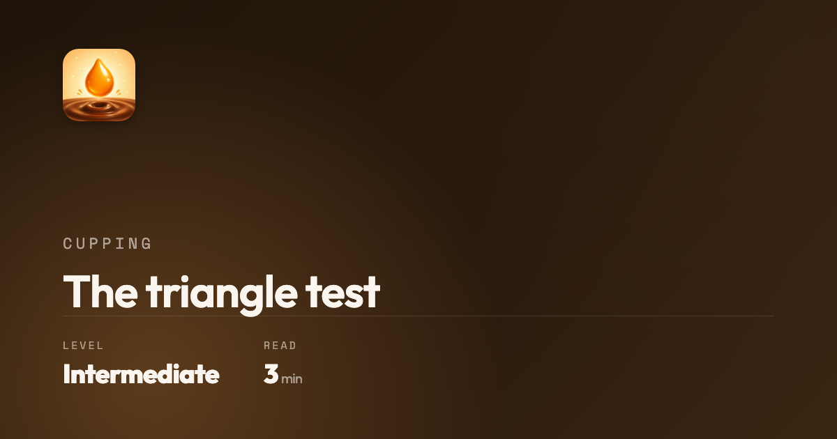 Triangle Test Graphs The triangle test — Gota