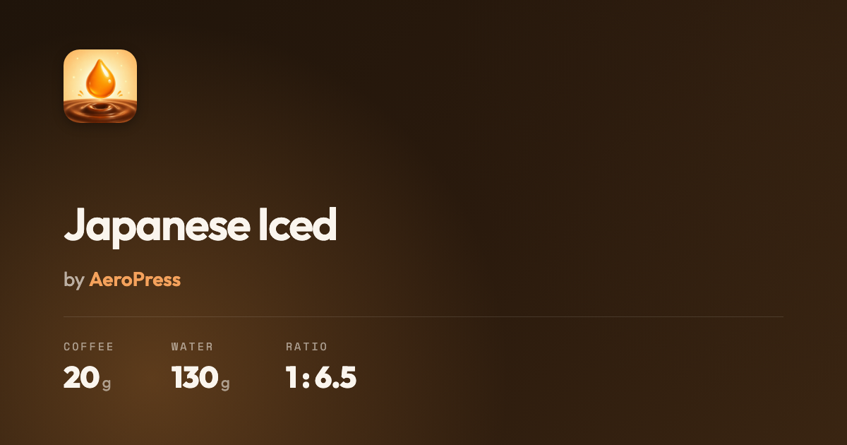 Iced Japonês