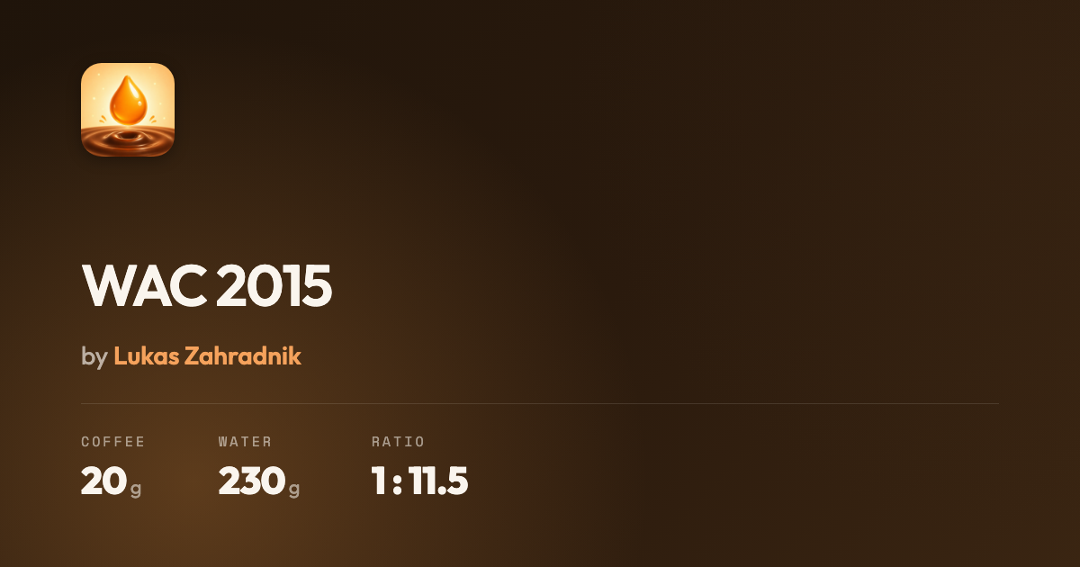 WAC 2015