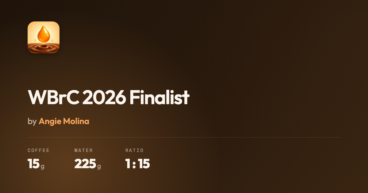 WBrC 2026 Finalista