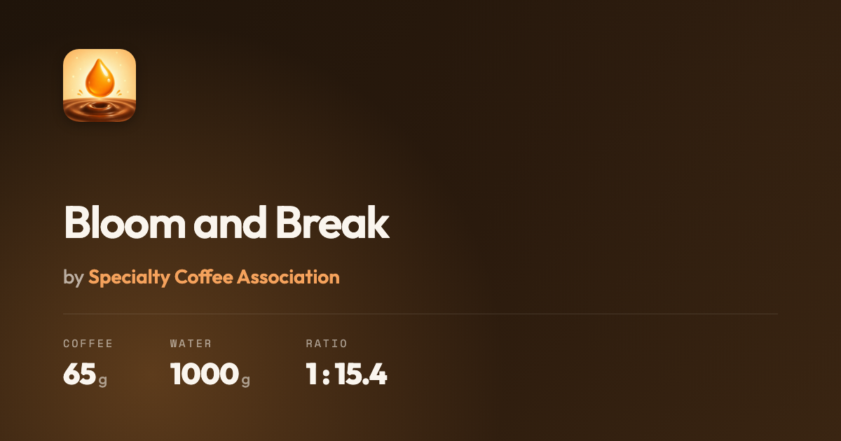 Bloom and Break